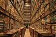 © Putra - Vast Archive Room Filled with Tall Document Shelves in Unattended Space