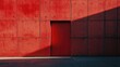 © Mamstock - Red textured concrete background