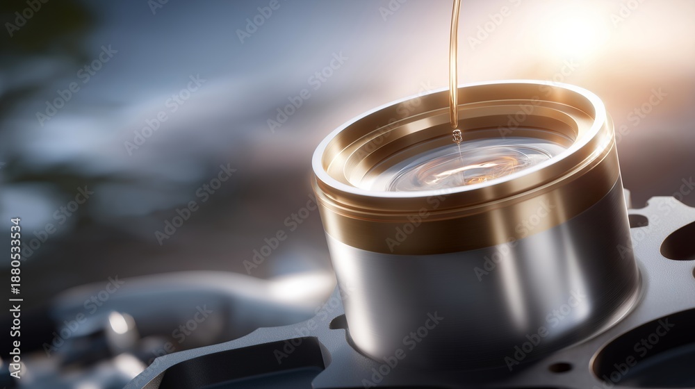 Internal combustion mechanics are illustrated by an engine piston ...