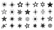 © dikifajarfadilah - hand drawn doodle stars and sparkles set for graphic design elements social media projects and festive celebration branding