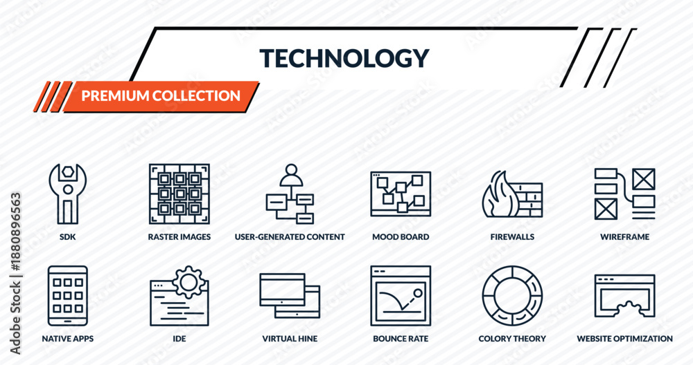 Sdk Powerpoint Icon Stock-Vektorgrafik „technology icons set - sdk, raster images, user ...