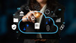 © InfiniteFlow - A cloud computing platform for enterprise business solutions. A central system for data storage, security, processing, and application hosting. Motif