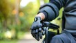 © savittree - Innovative robotic hand on wheelchair user demonstrating advanced technology in assistive devices for mobility and independence enhancement