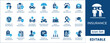 © MstRafiyaAkter - Insurance Coverage Risk Management Policy Claim Fintech Vector Icon Set