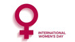 © Saiful - International women's day celebration with female empowerment symbol