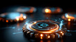 © Kateryna Arkhypova - AI workflow automation with artificial intelligence software interface, nodes triggers data tool dashboard, coding icon flow process, technology 3D rendering visualization, with copy space