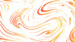 © Sanatçi - Creative abstract orange background vector illustration featuring a colorful floral wave pattern with tribal fire swirls and decorative nature elements for an artistic wallpaper design