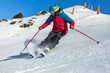 © ADDICTIVE STOCK - Skiing down a snowy mountain in the Pyrenees