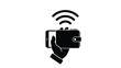 © Shahzad - Hand holding smartphone with wallet and Wi-Fi signal for mobile payment and digital finance concept