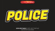 © Ardhy - 3d text effect police theme