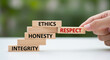 © Henhen - Building blocks of character: integrity, honesty, ethics, and respect are essential values