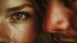 © InfiniteStudio - Close-up shows couple in silent conflict with eyes not meeting, capturing emotional tension in modern lifestyle setting