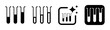 © luvinda - Lab test tubes icon symbolizing scientific research and experimentation
