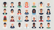 © Dion - Diverse Group of People Avatars Representing Different Ages and Ethnicities.