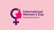 © Shibu - International women's day logo with feminist symbol
