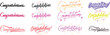 © ZK Vectors - Congratulations text icon set, calligraphy “Congratulations”, elegant typography design, hand-drawn congratulations, script font illustration, decorative text design, stylish congratulations.