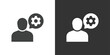© Abbasy  Kautsar - User Settings icon. Solid glyph series icon