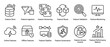 © Mr. Png - Set of twelve feature store icons for machine learning operations, illustrating concepts like pipeline, validation, governance, monitoring, and access control in a minimalist line art style