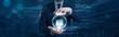 © Shevon - Businessman hand hold open data on digital interface and global network. public data access platform, transparent information sharing system, open government data analytics