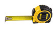 © Shamsul - Yellow and black tape measure measuring tool construction isolated on a transparent background