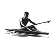 © bariyanto - man in canoe