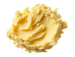 © Ouzhan - A close-up shot of a smooth, creamy butter. The texture appears soft and rich Isolated Transparent Background, PNG