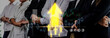 © InfiniteFlow - A diverse group of professionals stands united, representing collaboration and growth, with graphics of financial data and upward trends highlighting their goals. Trope