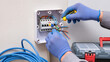 © Creative  - electrician at work