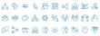 © San D - Human Interaction Icon Set. Contains Icons That Are Relevant For Business. Designed In Vector Outline Color Style