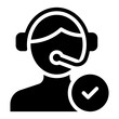 © afif - broadcasting glyph icon