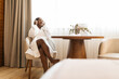 © ADDICTIVE STOCK - Relaxation in a serene hotel environment