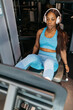 © ADDICTIVE STOCK - Workout at hotel gym facilities with exercise equipment