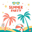 © MST CHIN BANU BEGUM - Summer party illustration