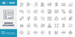 © Control New - Business intelligence icon set. Includes technology, enterprise, data analysis, management, reporting, mining and more. Vector illustration with editable strokes