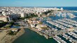 © PAVLO - Torrevieja port, Alicante, Spain. Port - dock in the town by the mediterranean sea