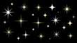 © Haryono - Diverse vector set of sparkling stars and light effects. Features brilliant twinkles, radiant glows, and festive glitter elements for creative design projects