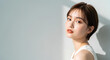 © mocography - ショートヘアの日本人女性のビューティーポートレート
