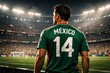 © Pixelmagic - Mexico Football Player Standing in World Cup Stadium