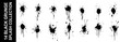 © Creative - Spray paint graffiti blots, dots and ink splashes. Circles with drips and spray paint effect for urban street art design. Hand drawn rough ink splashes with grain texture and small blots collection.