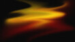 © Arthapicture - Abstract gradient background design with smooth color transition from yellow to red with deep black areas, light leak effect and grainy or film texture.