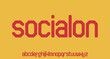 © ZeaLab - unique font vintage retro bold typeset classic