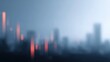 © Firadoaw - Double exposure of candlestick stock chart and modern city skyline, investment and financial trading concept, similar style not exact copy,