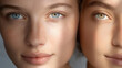 © forenna - A promotional flyer highlighting different types of laser treatment available at a skincare clinic, featuring eye-catching visuals of procedures and testimonials to attract and inform potential