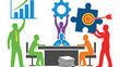© Hasham - A team of business professionals working together to achieve a common goal