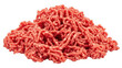 © Designhub - Pile of fresh raw ground meat mince for cooking isolated on transparent background