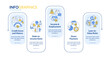 © IMG visuals icons - Six key criteria for mortgage approval rectangle infographic vector. Financial metrics, credit score. Data visualization with 5 steps. Editable rectangular options chart. Lato-Bold, Regular fonts used