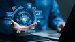© Deemerwha studio - Businessman use AI artificial intelligence technology for business automation and data driven workflow optimization of AI system, machine learning, smart analytics, Robotic process RPA technology
