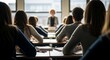© Nan_Stock - Students Listening to Teacher in Classroom Setting.