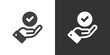 © Abbasy  Kautsar - Trusted Service icon. Solid glyph series icon