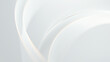 © BazziBa - Light Reflections on Curved Surfaces in White Background